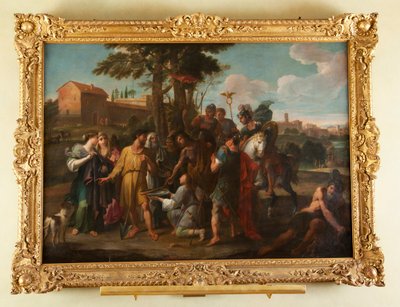 Cincinnatus at the Plough by Luigi Garzi